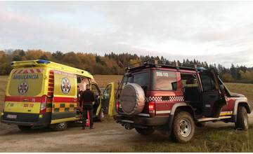 Horskí záchranári asistovali záchrannej službe, ktorá sa nemohla dostať k pacientovi na Kysuciach