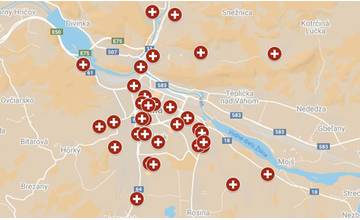 AKTUÁLNE: Zoznam a mapa 32 lokalít pre celoplošné testovanie v Žiline