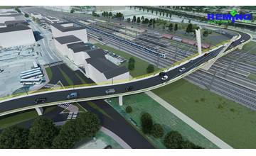 VIDEO: Vizualizácia zmodernizovaného železničného uzla s novým mostom v centre Žiliny
