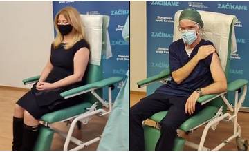 Dnes zaočkovali prezidentku a ďalších ministrov, vakcínu dostali aj prví zdravotníci