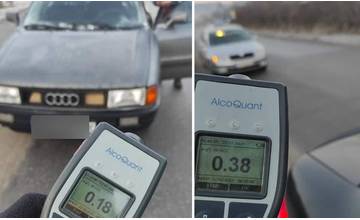 Polícia nepoľavuje v kontrolách na alkohol u vodičov, dnes ráno chytili v jednej obci dvoch ďalších