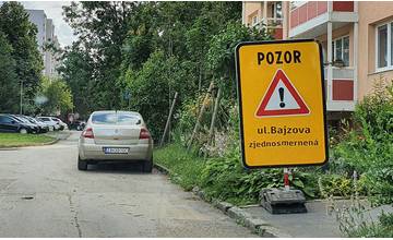 V mestských častiach Hliny a Bôrik dôjde k zjednosmerneniu 14 ulíc a zníženiu rýchlosti