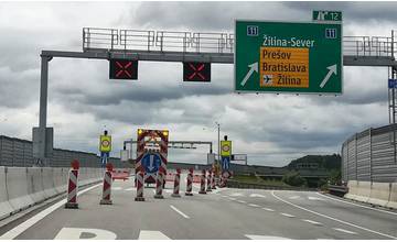 Od dnešného dňa sú uzavreté časti diaľnice D1 a D3 pri Žiline z dôvodu rozširovania križovatky