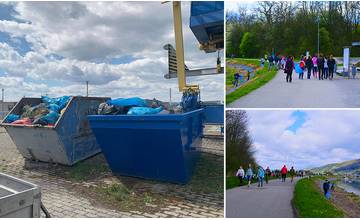 FOTO: 150 dobrovoľníkov vyčistilo vodné dielo v Žiline, zaplnili dva kontajnery