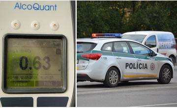 38-ročný muž z Topoľčian jazdil po Žiline opitý, pozornosť policajtov upútal prekročením rýchlosti