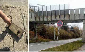 Z mosta na sídlisku Vlčince odpadla kovová konzola, rekonštrukcia by sa mohla začať v budúcom roku