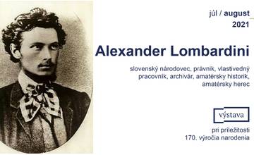 Výstava v Krajskej knižnici v Žiline: Alexander Lombardini