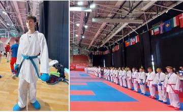 Žilinčan Jakub Labuda skončil v prvej desiatke na svetovom pohári v karate