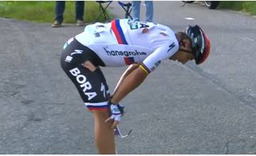 VIDEO: Naštvaný Peter Sagan po páde na Benelux Tour: „Ja si ho chytím“