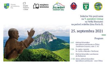 9. pamätný výstup na Veľký Rozsutec