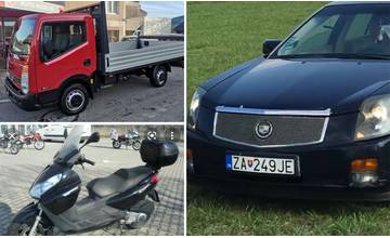V Žiline opäť vyčíňali zlodeji, odcudzili osobné auto, motorku aj valník