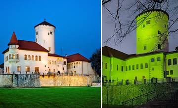 Dnes večer bude svietiť Budatínsky hrad na zeleno, zapojí sa tak do výzvy na podporu ochrany prírody