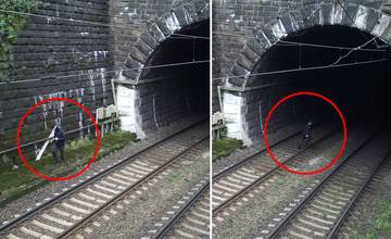 Neznámy muž riskoval život, aby v železničnom tuneli odcudzil elektrický kábel