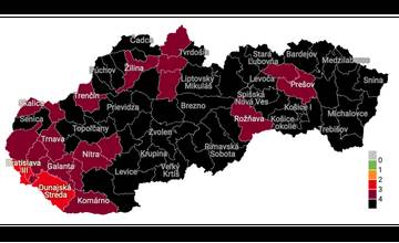 Od budúceho týždňa je väčšina Slovenska čierna, odborníci navrhujú nové opatrenia znevýhodňujúce neočkovaných
