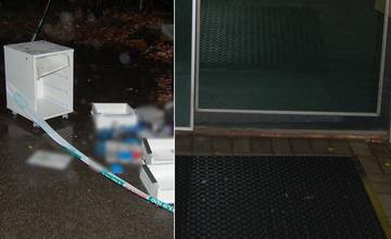 Žilinskí policajti zadržali muža, ktorý sa vlámal do predajne nábytku a odcudzil kancelársky kontajner