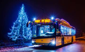 Žilina sa opäť zapojila do medzinárodnej súťaže o najkrajší vianočný trolejbus, v minulom roku zvíťazila