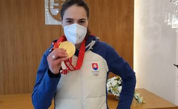 VIDEO: Olympijská víťazka Petra Vlhová hlási návrat do rodného mesta Liptovský Mikuláš