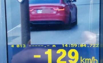 V Žiline namerali červenú Audi, ktorá prechádzala po Nemocničnej ulici takmer dvojnásobnou rýchlosťou