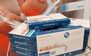 Nemocnica v Martine dostala darom 20 nových monitorov dychu, venovala im ich Nadácia Križovatka