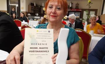 Cenu za aktívne občianstvo dostala lekárka Marta Voštináková z Liptovského Mikuláša