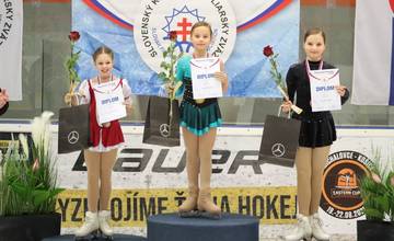 Mladé krasokorčuliarky zo Žiliny získali dva tituly majstra Slovenska a striebornú aj bronzovú medailu