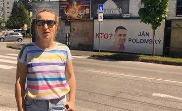VIDEO: Občianska iniciatíva vyzvala žilinských politikov k odstráneniu reklám. Polomský zo záberov výzvu prijme