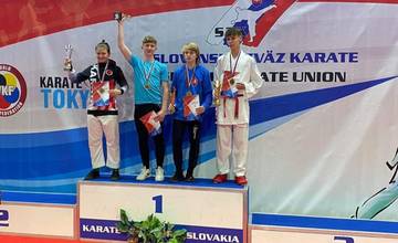 Žiak základnej školy Richard Turčaník z Liptovského Mikuláša zahviezdil na Majstrovstvách SR v karate
