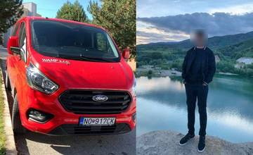 Pátranie po nezvestnom mladíkovi a červenej dodávke bolo ukončené, auto mali zaistiť v Maďarsku