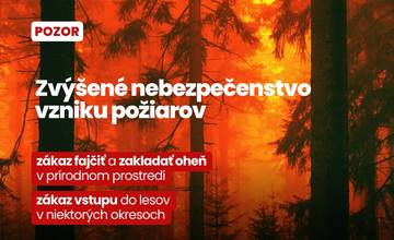 Na celom Slovensku zakazujú zakladanie ohňa v lesoch, Žilinčania môžu opekať aj naďalej