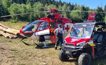 Letecká záchranná služba zasahovala pri kolapse, 63-ročného českého turistu previezli do žilinskej nemocnice