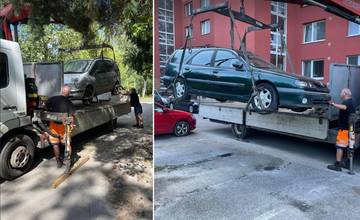 Zo sídliska Vlčince boli za jeden deň odtiahnuté tri nepojazdné vozidlá, mesto bude v iniciatíve pokračovať