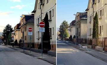 Neznámi vandali počas noci zničili dopravné značky zakazujúce vjazd vozidlám na Hlinách