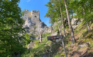 FOTO: Združenie na záchranu Hričovského hradu sa o zachovanie kúska histórie snažilo aj počas tejto sezóny