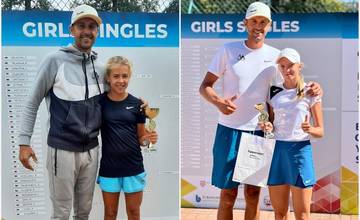 Tenistky zo žilinského okresu zahviezdili na medzinárodnom turnaji, Zimenová získala zlato a Pauková bronz