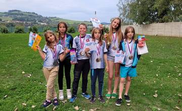 FOTO: Malí žilinskí vodáci sú z úspechu na Majstrovstvách Slovenska nadšení, podarilo sa im získať 23 medailí