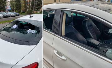Na osobnom aute boli v noci rozbité všetky sklá, majiteľ ponúka 5-tisíc eur za usvedčenie páchateľa