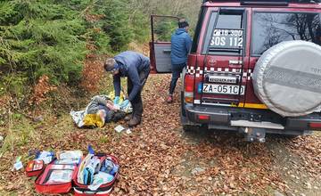 FOTO: Opitého Kysučana našli horskí záchranári ležať pod Dedovkou, zachrániť ho však už nedokázali