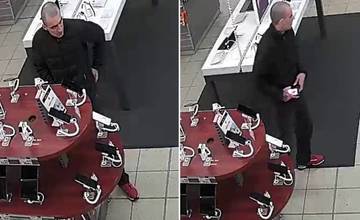 Z obchodného centra v Žiline ukradli mobilný telefón, polícia pátra po totožnosti muža na fotografii