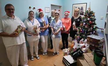 Žilinské Venuše priniesli do nemocnice mikulášske dary pre pacientov, ktorí tiež bojujú s rakovinou