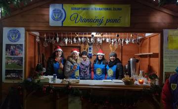 Výťažok z nedeľného punču v stánku Soroptimist Žilina poputuje na onkologické oddelenie