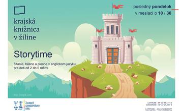 Deti vo veku 2 až 5 rokov v klube Storytime spoznávajú angličtinu hravou formou