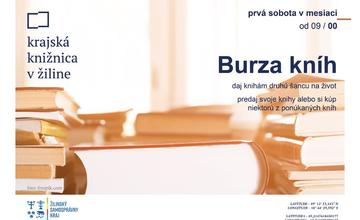 Potrebujete uvoľniť alebo naopak zaplniť miesto vo svojej knižnici? Navštívte Burzu kníh v Žiline