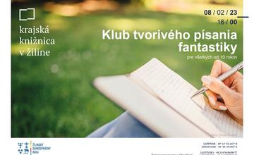 Presuňte sa spolu s Klubom tvorivého písania fantastiky do čarovného knižného sveta