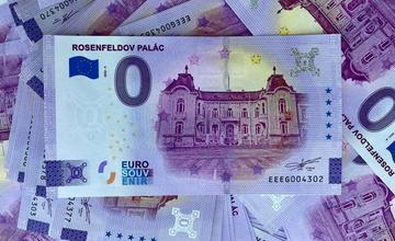 Rosenfeldov palác patrí medzi ďalšie inštitúcie zo Žiliny, ktoré vydali pamätnú 0-eurovú bankovku