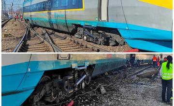 ZSSK k vykoľajeniu vlaku Pendolino v Žiline: Pravdepodobne došlo k závade na výhybke
