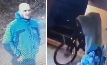VIDEO: Zlodej s dekou na hlave ukradol bicykel z pivnice na Orave, predtým sa prešiel popod kamery