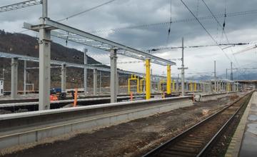 VIDEO: Najnovšie zábery z modernizácie železničného uzla Žilina zachytávajú výrazný posun na stanici