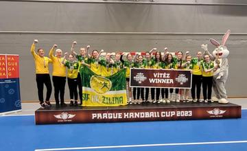 Hádzanárky zo Žiliny zahviezdili na pražskom Handball Cupe, z medzinárodného turnaja si odniesli zlato