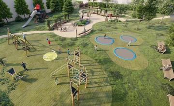 FOTO: Na Solinkách môže vzniknúť spojený priestor pre deti, dospelých a seniorov