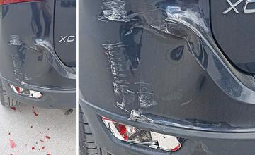 Vodič nabúral do zaparkovaného auta v Čadci a ušiel, majiteľka ponúka finančnú odmenu za jeho vypátranie